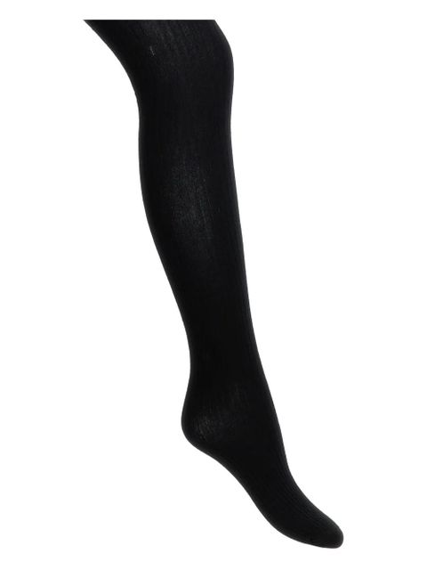 Max Mara Zavorra ribbed tights - Black - zdjęcie produktu nr 1