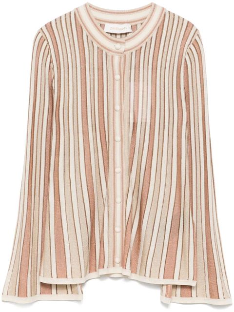 ZIMMERMANN Crush cardigan - Neutrals - zdjęcie produktu nr 1
