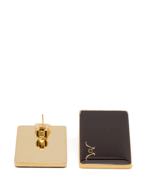 Rowen Rose logo-detail earrings - Gold - zdjęcie produktu nr 2