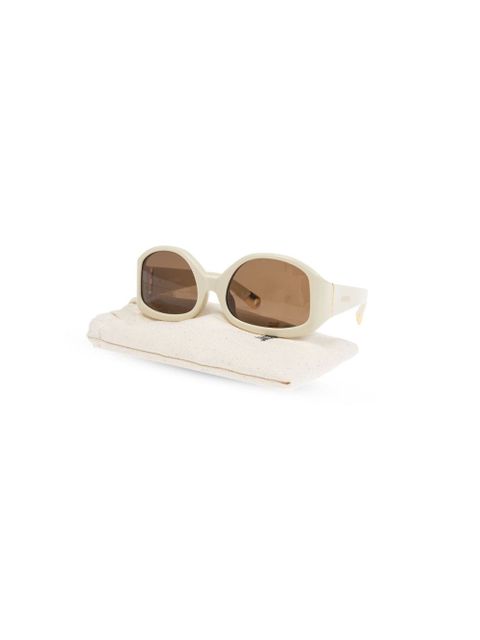 Jacquemus Colapso sunglasses - Neutrals
