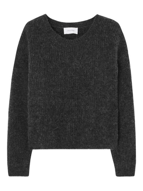 American Vintage East long-sleeve crew-neck sweater - Grey - zdjęcie produktu nr 1