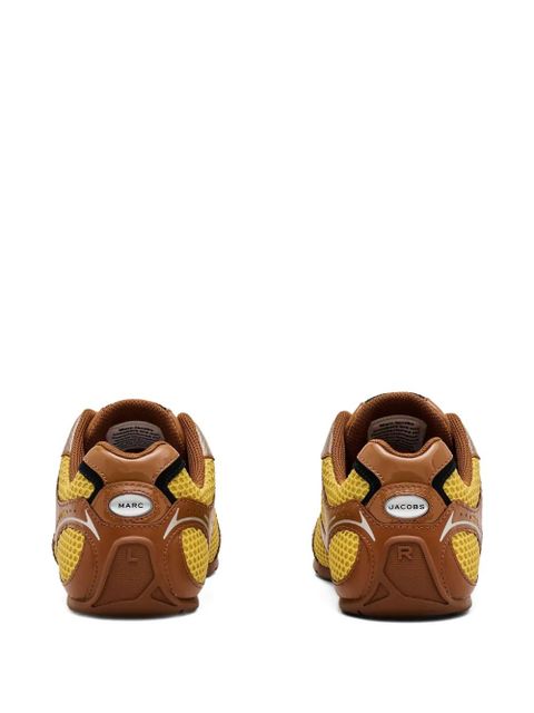 Marc Jacobs The 72 Spring mesh-panelled leather sneakers - Brown