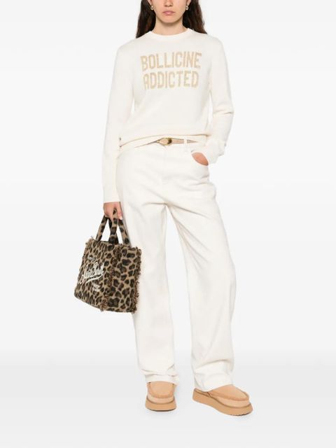 MC2 Saint Barth crew-neck graphic sweater - Neutrals - zdjęcie produktu nr 2