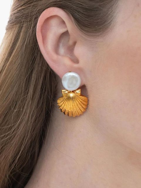 Jennifer Behr Laguna earrings - Gold - zdjęcie produktu nr 2