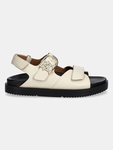 Tommy Hilfiger sandały skórzane LEATHER SPORTY SANDAL