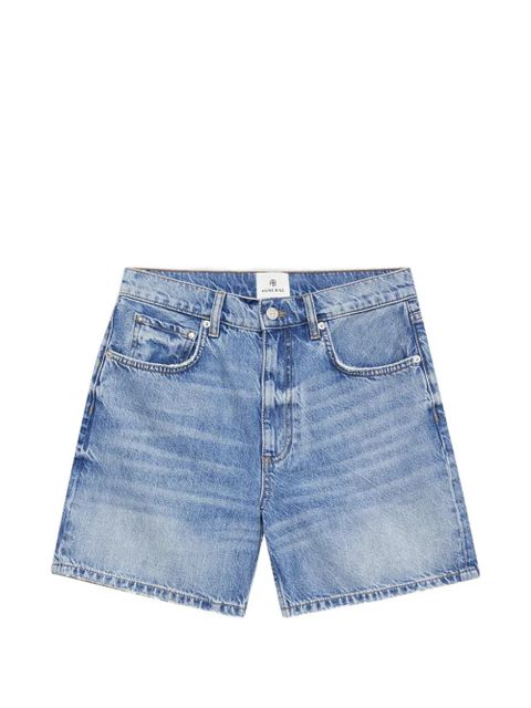 ANINE BING washed shorts - Blue - zdjęcie produktu nr 1