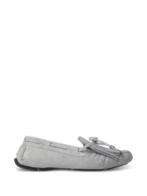 Jimmy Choo Manon tassel-detail loafers - Grey - zdjęcie produktu nr 1