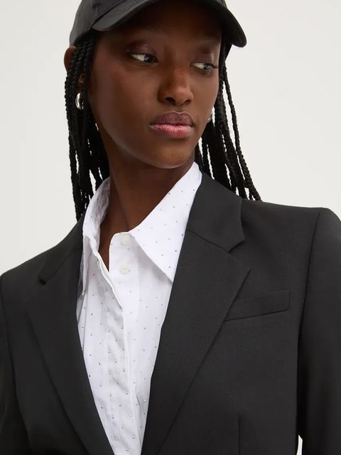 HUGO marynarka z domieszką wełny