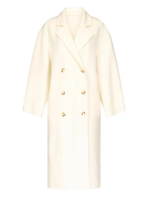 LouLou de Saison Borneo double breasted coat - White - zdjęcie produktu nr 1