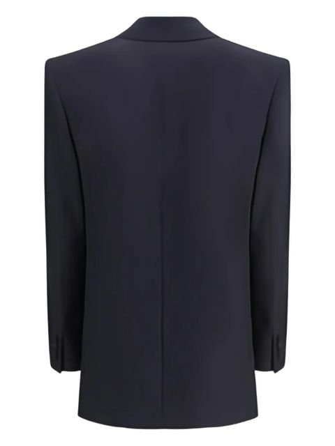Saint Laurent double-breasted blazer - Blue - zdjęcie produktu nr 2