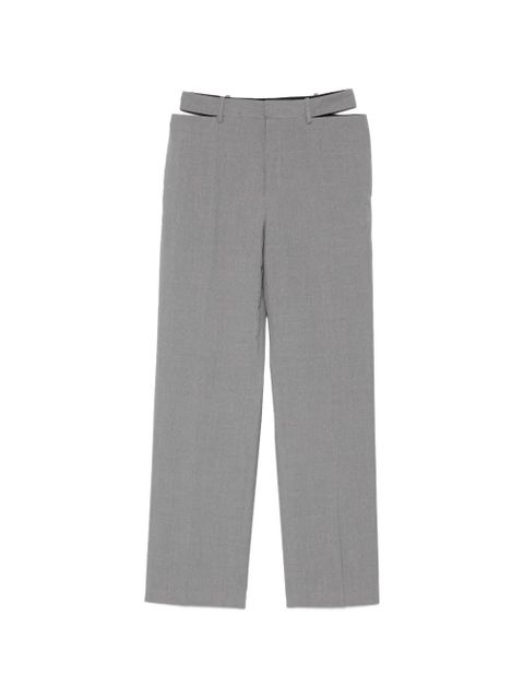 Jil Sander cut-out trousers - Grey - zdjęcie produktu nr 1