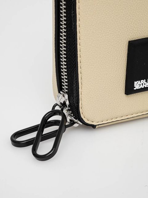 Karl Lagerfeld Jeans torebka kolor beżowy A2W30255