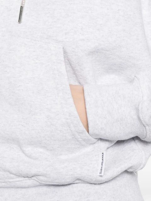Alexander Wang zip-up hoodie - Grey