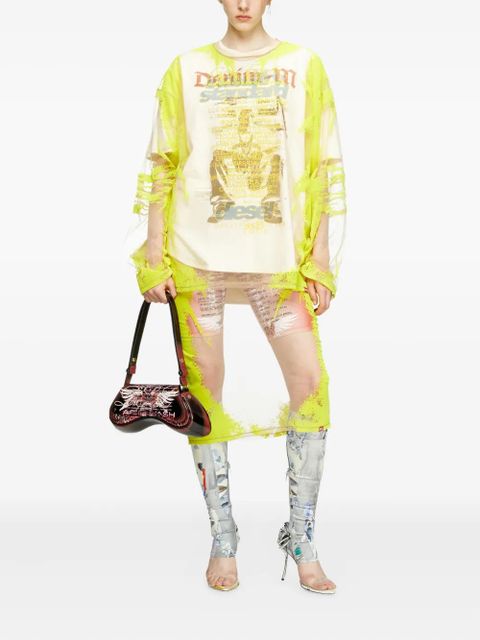 Diesel Remaster Capsule O-Lyac midi skirt - Yellow - zdjęcie produktu nr 2