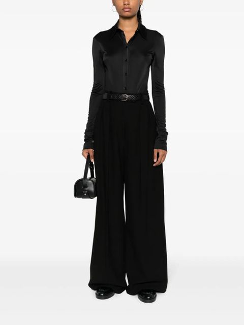 Sportmax long-sleeve buttoned shirt - Black - zdjęcie produktu nr 2