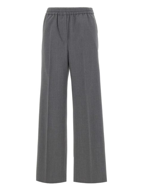 Weekend Max Mara elasticated-waist trousers - Grey - zdjęcie produktu nr 1