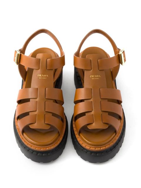 Prada Fisherman's sandals - Brown