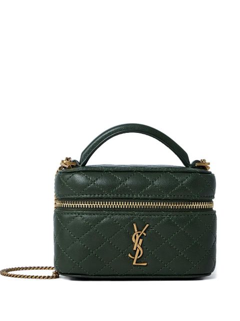 Saint Laurent Gaby quilted tote bag - Green - zdjęcie produktu nr 1
