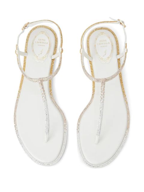 René Caovilla Diana sandals - Silver