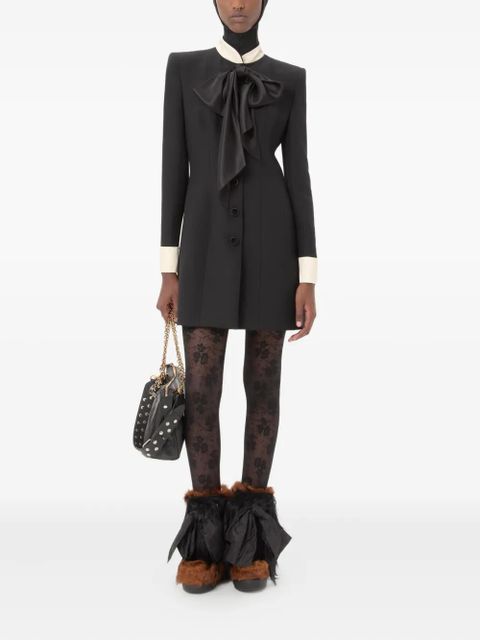 Valentino Garavani Crepe Couture short dress - Black - zdjęcie produktu nr 2