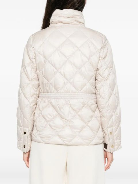 Max Mara quilted-design zip-up jacket - White - zdjęcie produktu nr 1