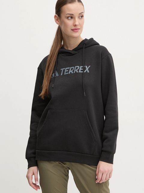 adidas TERREX bluza dresowa Multi kolor czarny z kapturem z nadrukiem IZ3301 - zdjęcie produktu nr 1