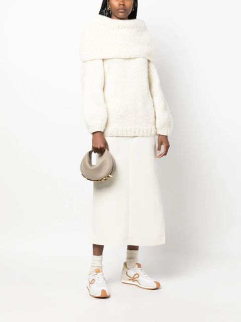 FENDI logo lettering two-way bag - Neutrals - zdjęcie produktu nr 2