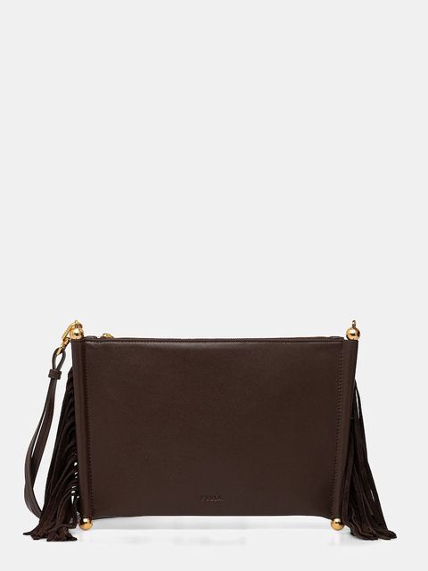 Furla torebka skórzana Sfera Soft mini kolor brązowy WE00836 BX4332 4286S - zdjęcie produktu nr 2