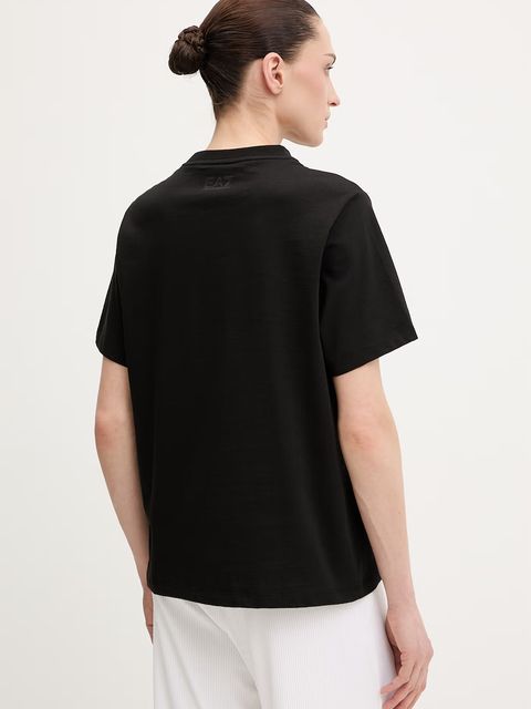EA7 Emporio Armani t-shirt bawełniany - zdjęcie produktu nr 2