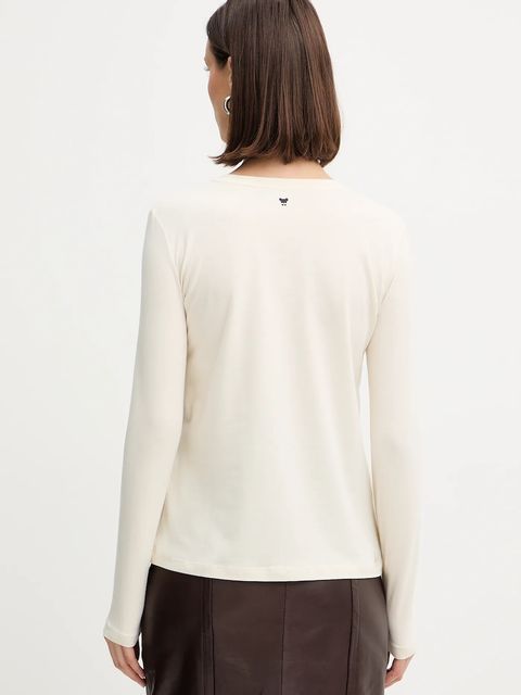Weekend Max Mara longsleeve RENOIR kolor beżowy 2525946032600