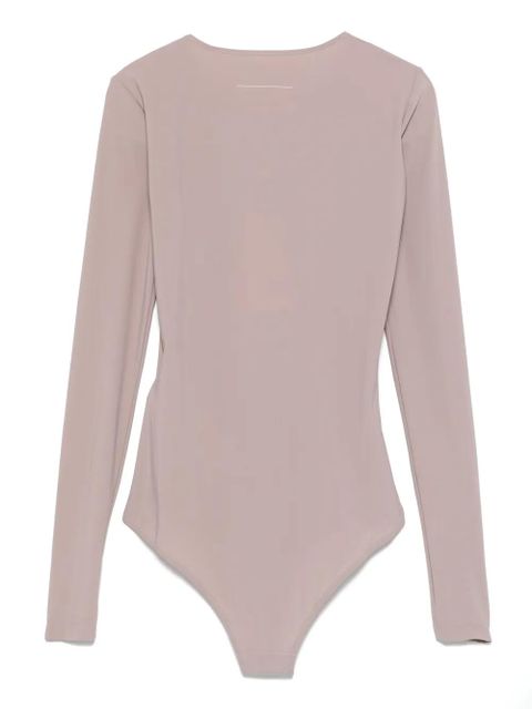 MM6 Maison Margiela long-sleeves bodysuit - Grey - zdjęcie produktu nr 2