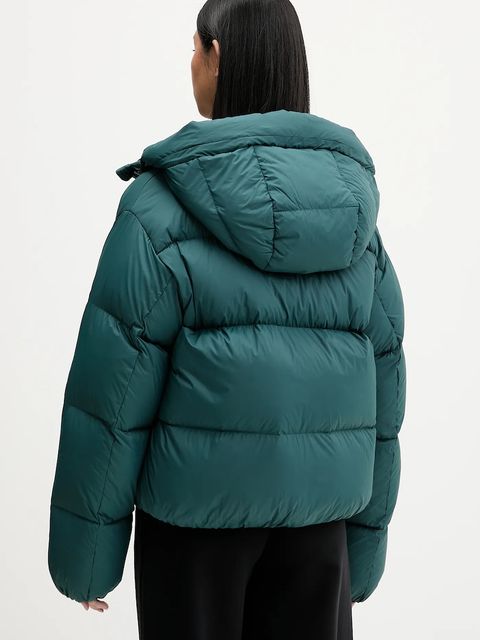 HUGO kurtka puchowa kolor zielony zimowa 50546344