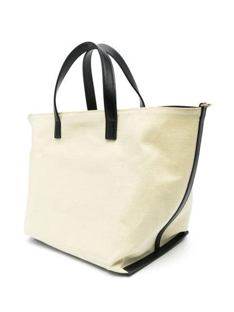 Jil Sander small Wander canvas tote bag - Yellow
