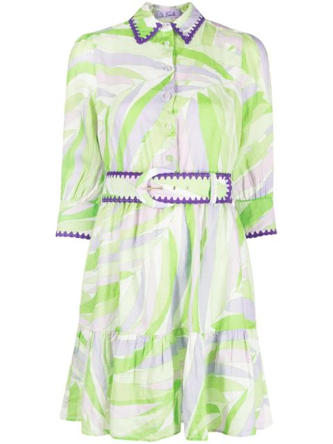 MC2 Saint Barth Toile De Jouy minidress - Green - zdjęcie produktu nr 1