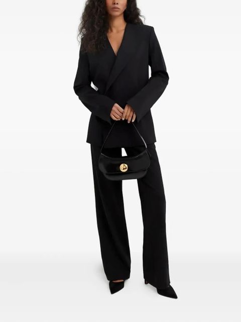 LouLou de Saison pleat-detail trousers - Black - zdjęcie produktu nr 1
