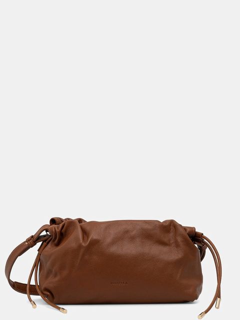 Marella torebka skórzana kolor brązowy 2523519037200 - zdjęcie produktu nr 1