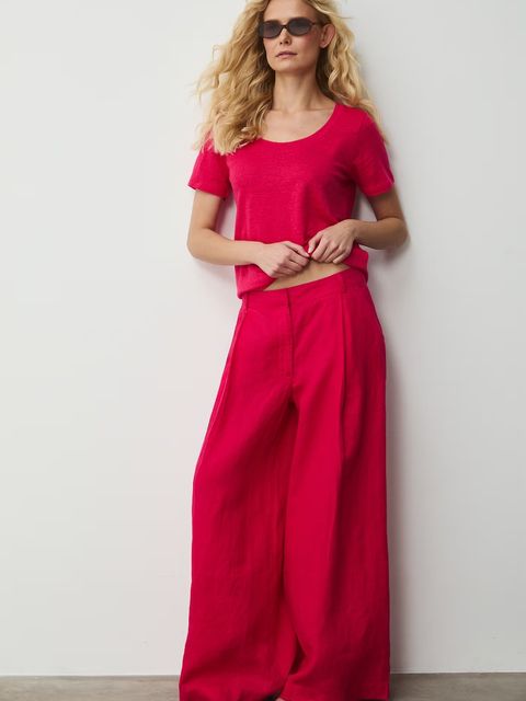 Medicine T-shirt damski lniany - zdjęcie produktu nr 2