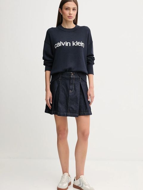 Calvin Klein Jeans sweter bawełniany - zdjęcie produktu nr 1