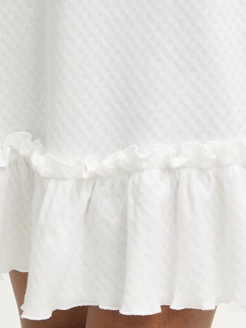 Answear.LAB koszula nocna bawełniana damska kolor beżowy bawełniana