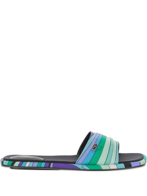 PUCCI printed slides - Green