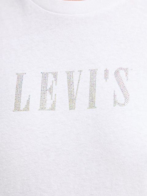 Levi's t-shirt bawełniany damski kolor biały A2226