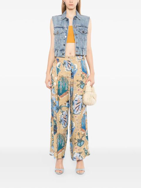 FARM Rio Sand Mystical trousers - Neutrals - zdjęcie produktu nr 2