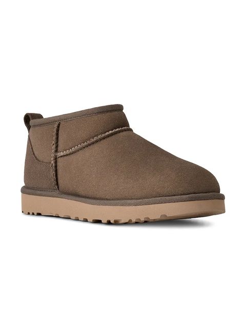 UGG śniegowce zamszowe W Classic Ultra Mini - zdjęcie produktu nr 1