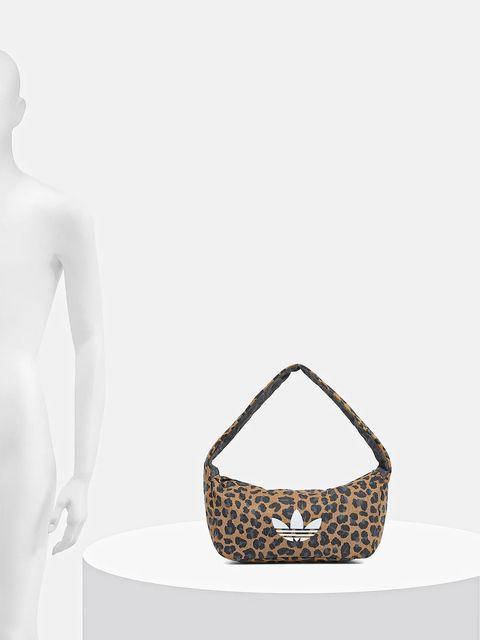 adidas Originals torebka bawełniana Leo S Bag kolor beżowy JX3198