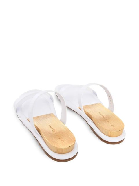 Casadei leather sandals - White