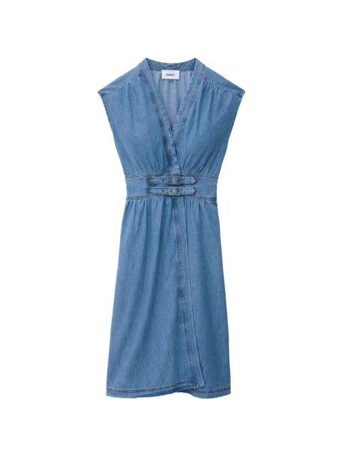 Ba&Sh Love belted denim dress - Blue - zdjęcie produktu nr 1