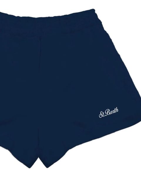 MC2 Saint Barth Cate logo-detail shorts - Blue - zdjęcie produktu nr 2