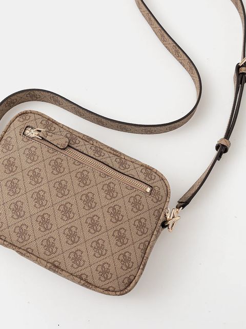 Guess torebka MERIDIAN kolor beżowy HWSG69 74140