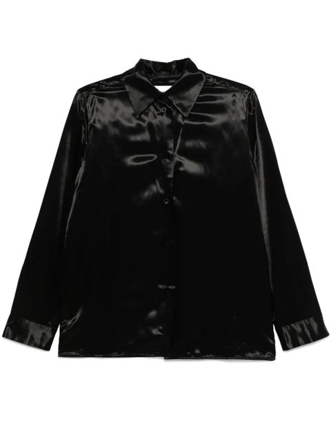 Jil Sander striped shirt - Black - zdjęcie produktu nr 1