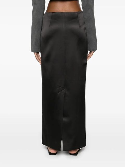 ENTIRE STUDIOS Script maxi skirt - Black